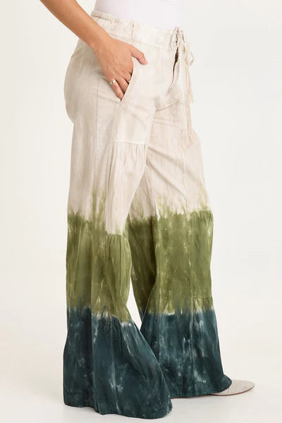 XCVI 2958 WIDE LEG TYEDYE PANT