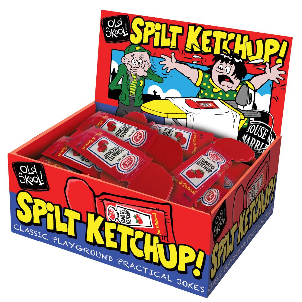 HOUSE SPILT KETCHUP!