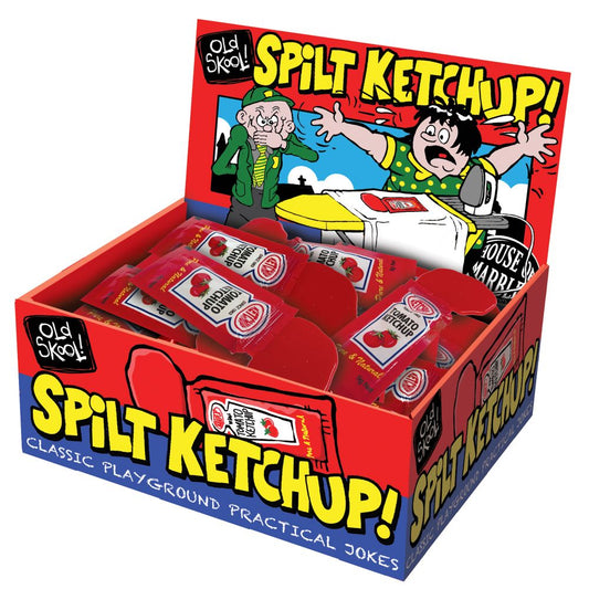 HOUSE SPILT KETCHUP!