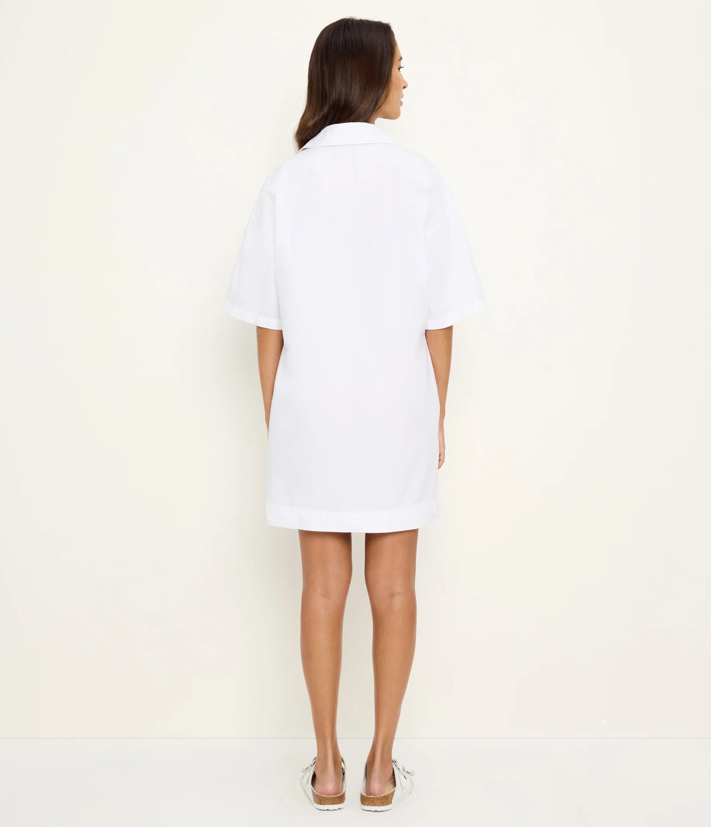 MS 3145 POPLIN SHIRT DRESS