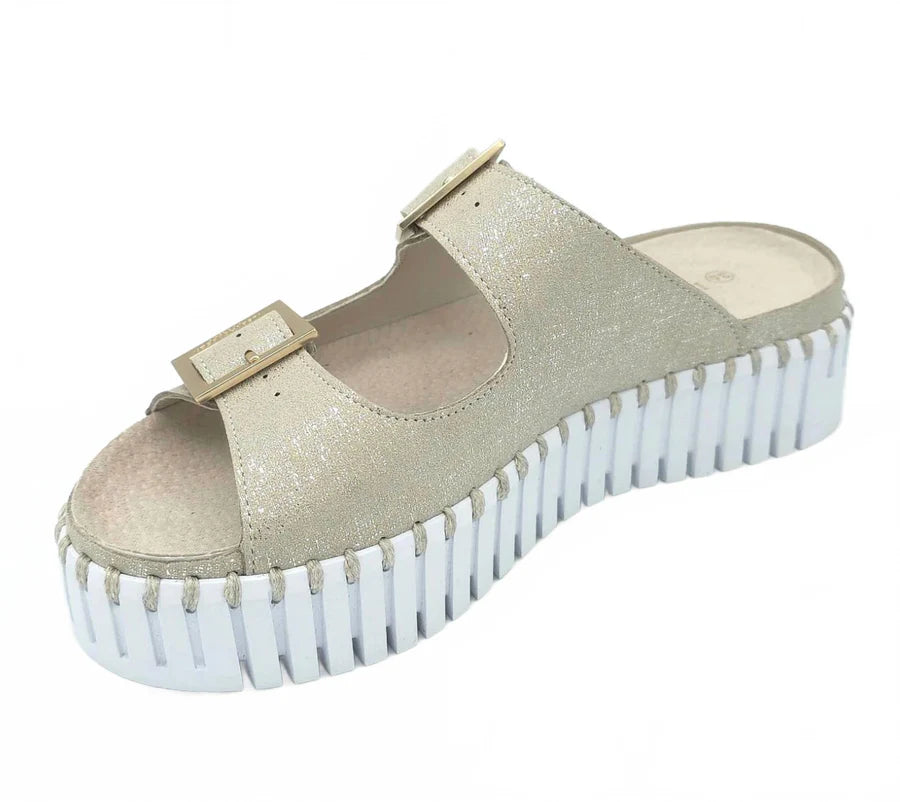 LINES TULIP 2BUCKLE SANDAL