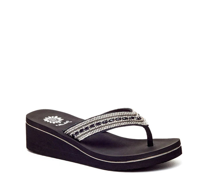 YBOX MARCY BLING WEDGE SANDAL