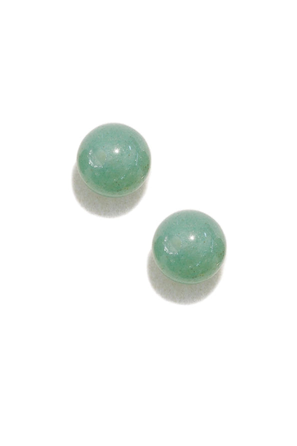 JUNE DANGLE GRN EARRING