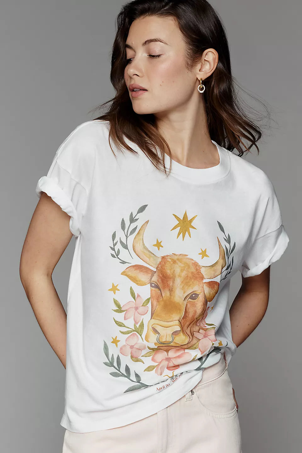 GD WHT ZODIAC SS TEE