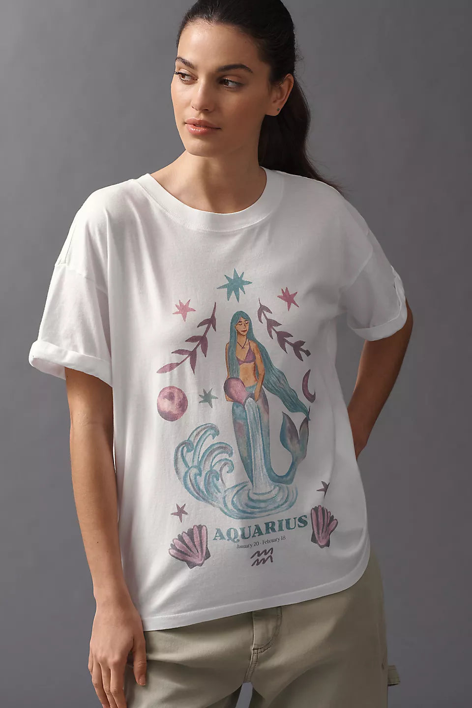 GD WHT ZODIAC SS TEE