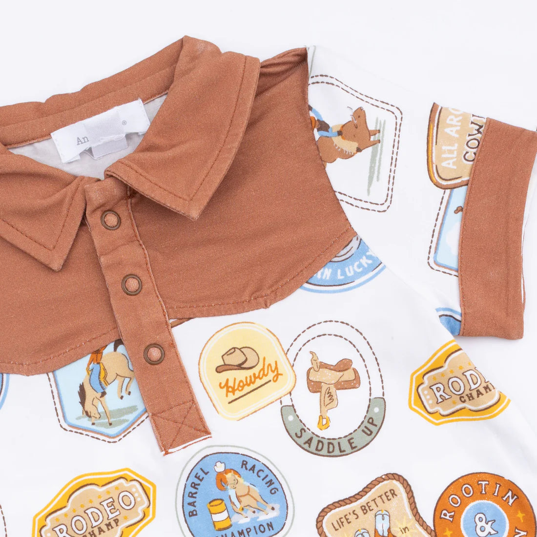 ANGEL 512 SS POLO ROMPER