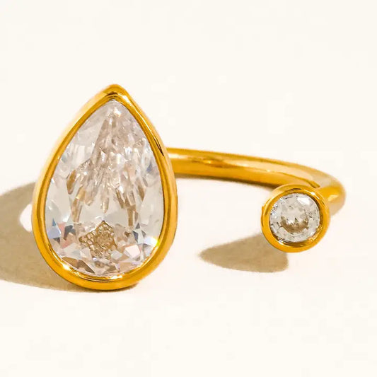 MAIQ TEARDROP DIP RING