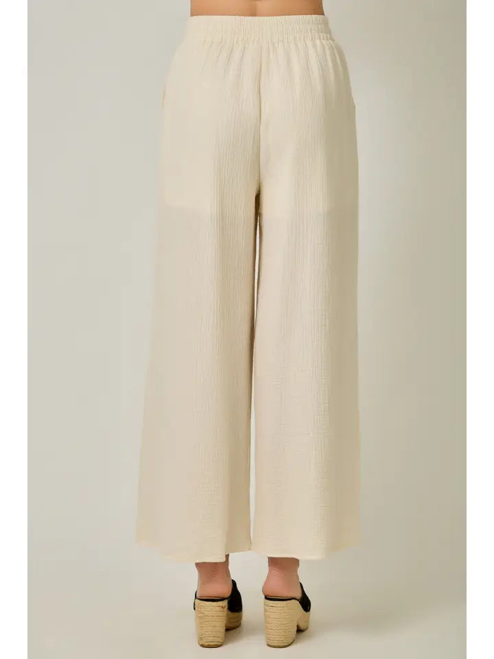 MTREE 71008 EMB GAUZE PANT