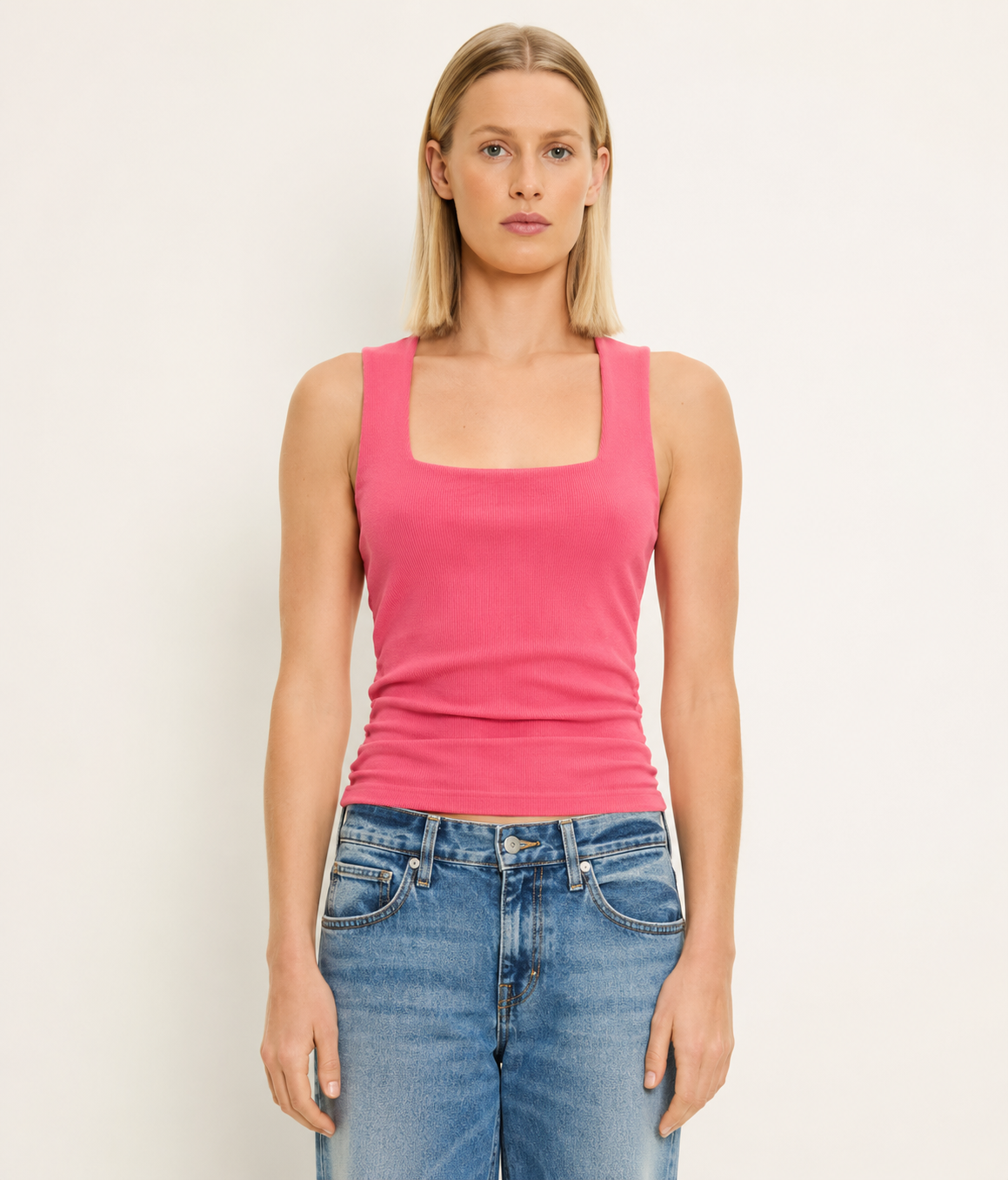 MS 25085 MARIBEL SQ NECK TANK