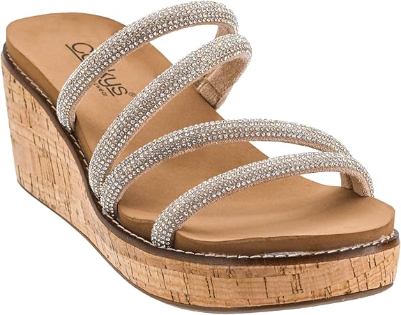 CORKYS SUMMER GLOW STRAPPY RHSTN WEDGE
