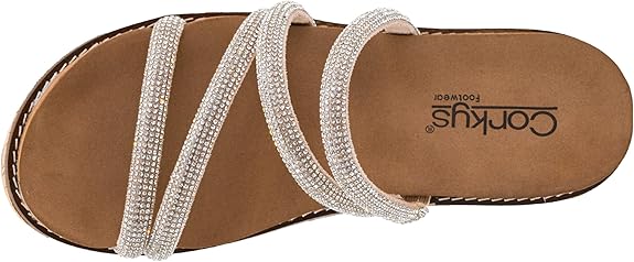CORKYS SUMMER GLOW STRAPPY RHSTN WEDGE
