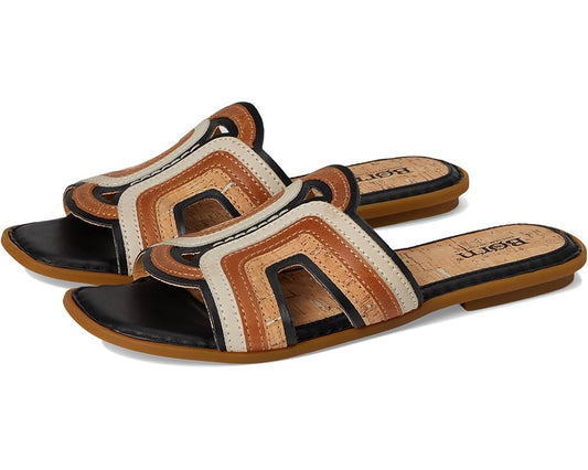 BORN HYANNIS TRICOLORED SLIDE