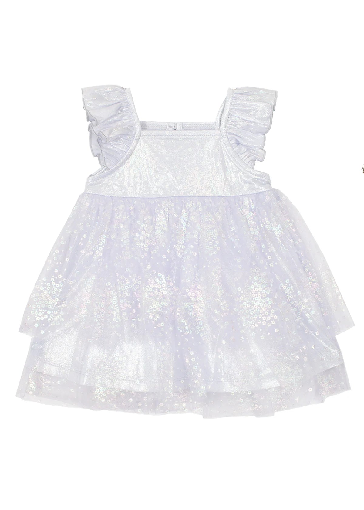 CHUMS Purple Flower Mesh Tutu Dress