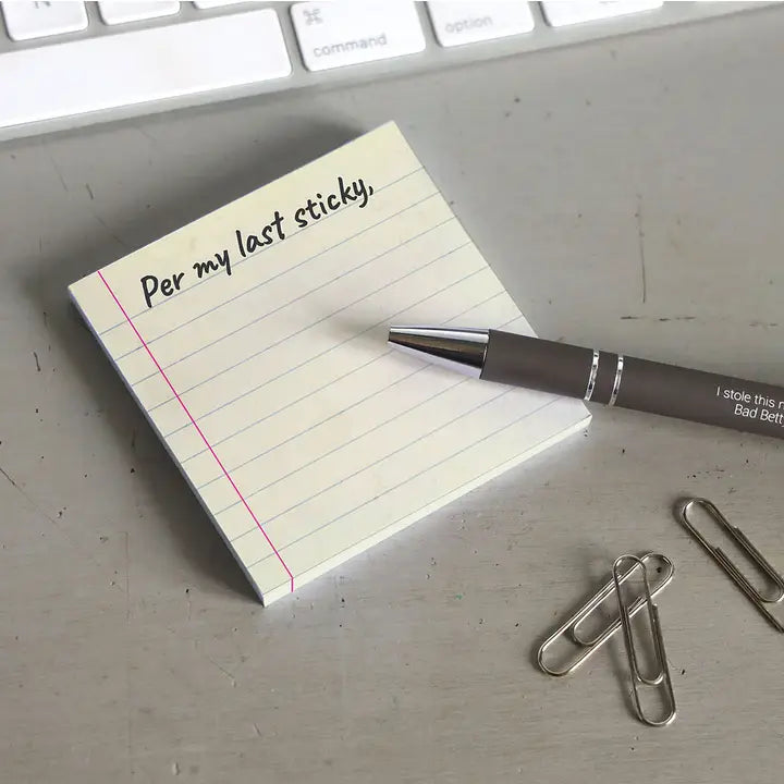 BAD FUNNY ASST POST ITS