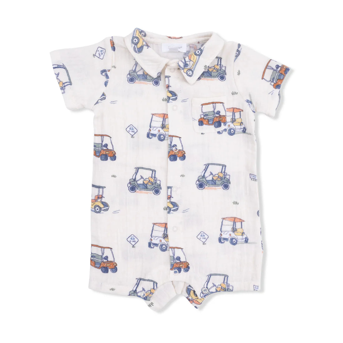 ANGEL 802 MUSLIN SS ROMPER