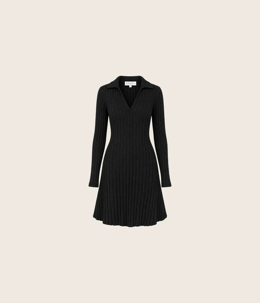 MS 81035 JOHNNY COLLAR DRESS