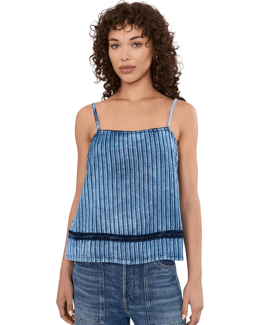 MS BELLA SQ NECK TANK