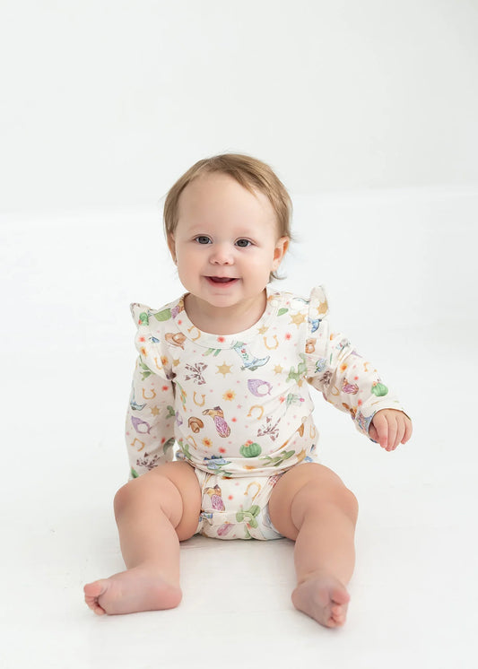 CHUMS 8267BE CACTUS LS ONESIE