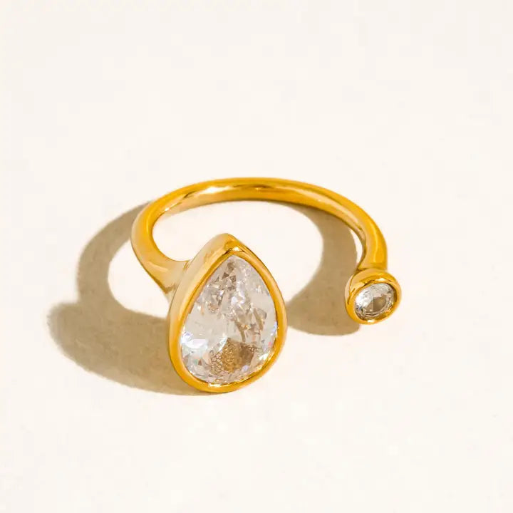 MAIQ TEARDROP DIP RING