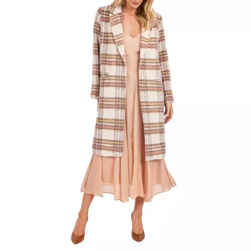 SADIE PLAID COAT