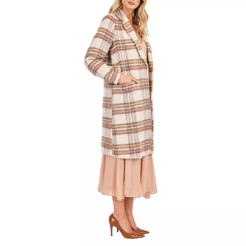 SADIE PLAID COAT