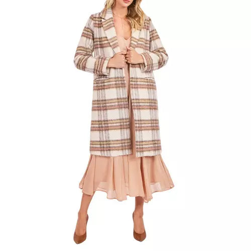 SADIE PLAID COAT