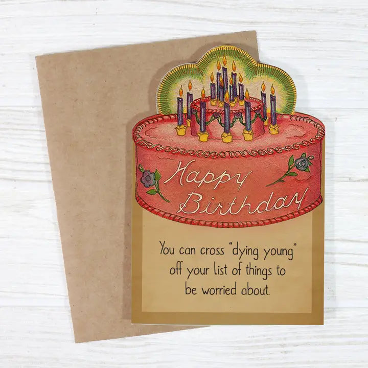 BAD FUNNY GREETING CARD
