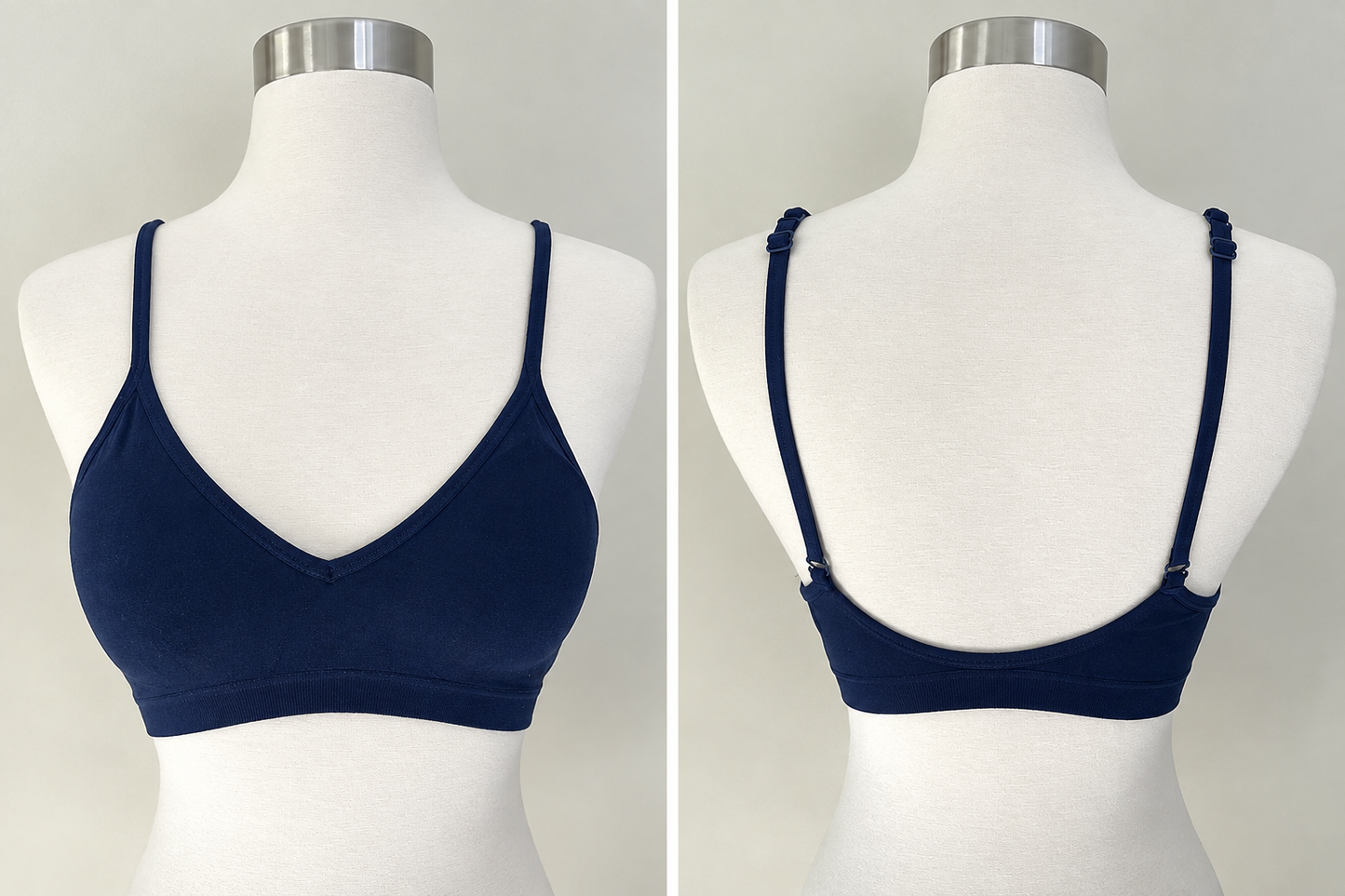 PADDED VEE BRALETTE