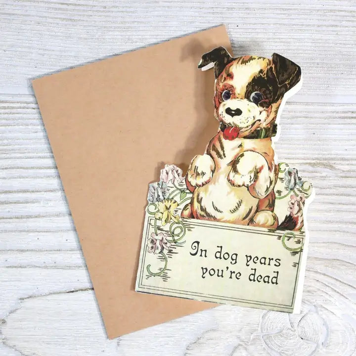 BAD FUNNY GREETING CARD