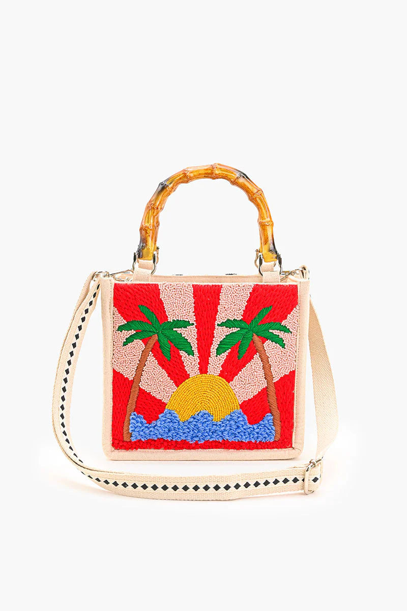 A&B TROPIC BEAD PURSE
