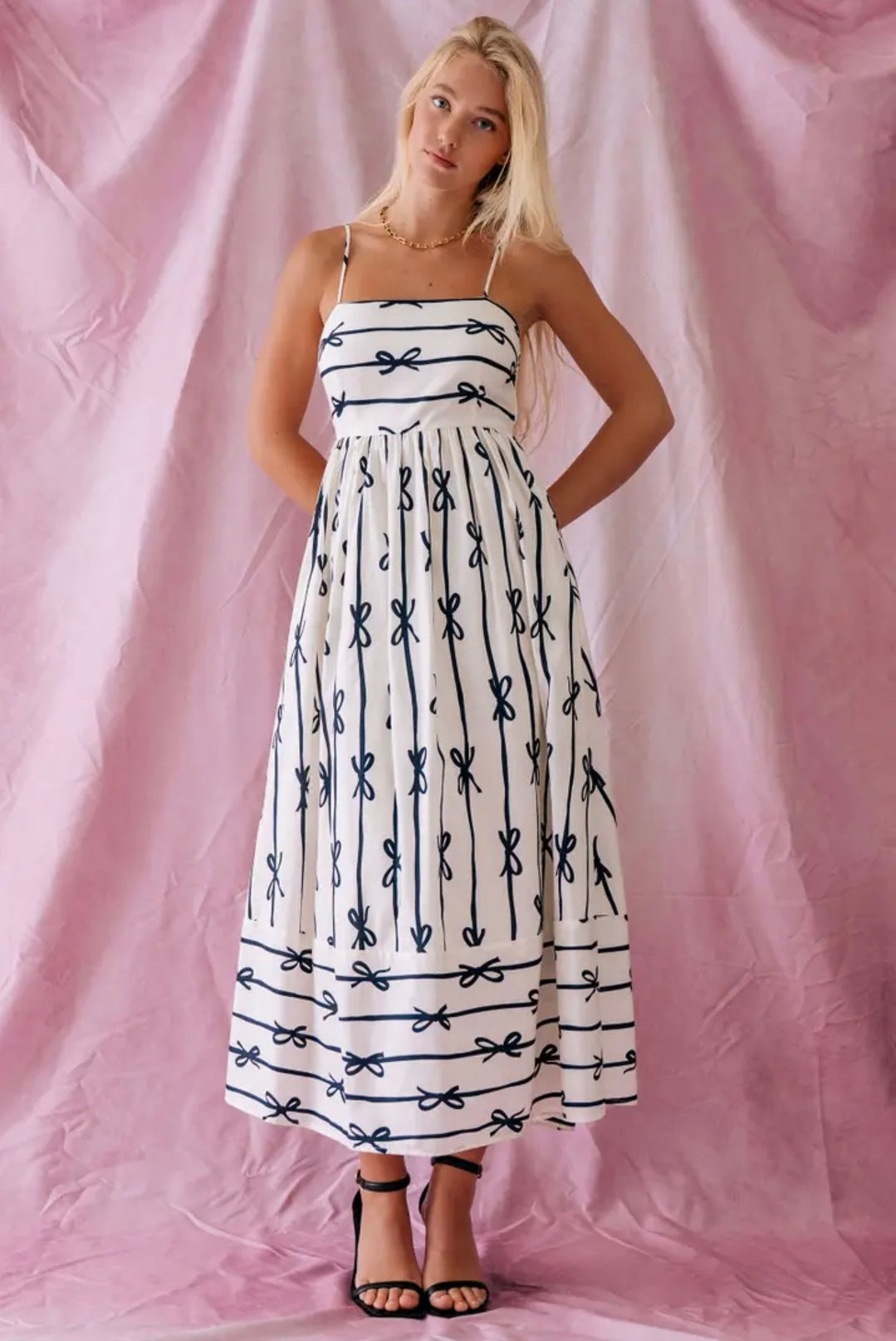 Bow Maxi Dress