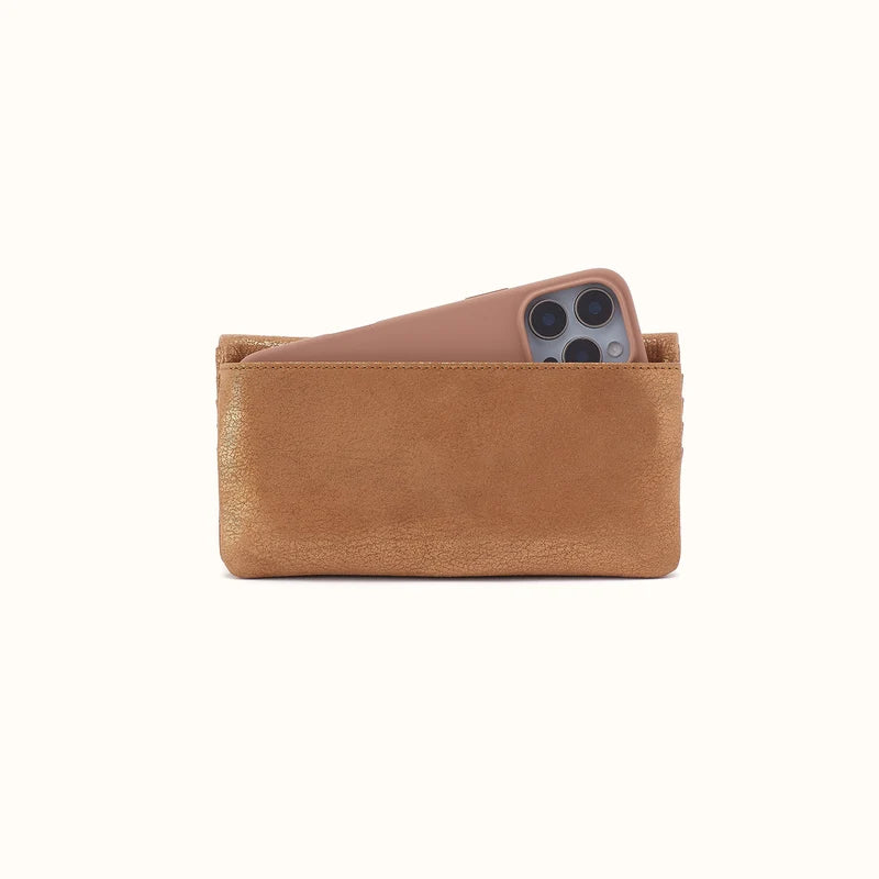 HOBO LUMEN METLC CONTINENTAL WALLET