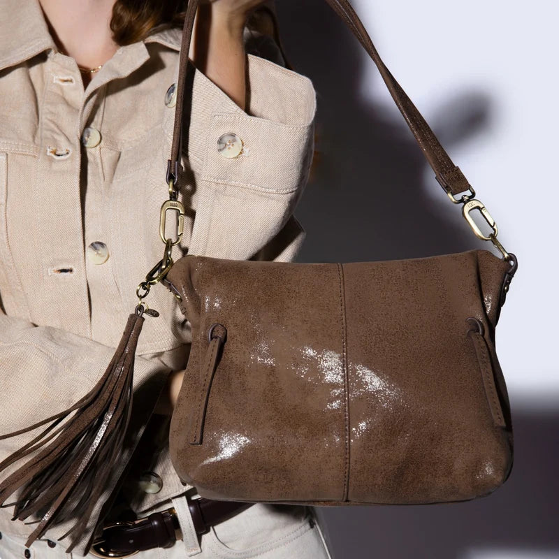 HOBO KORI METLC XBODY PURSE