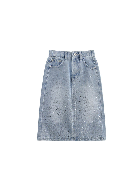 CHUMS 8164BE RHSTN DENM SKIRT