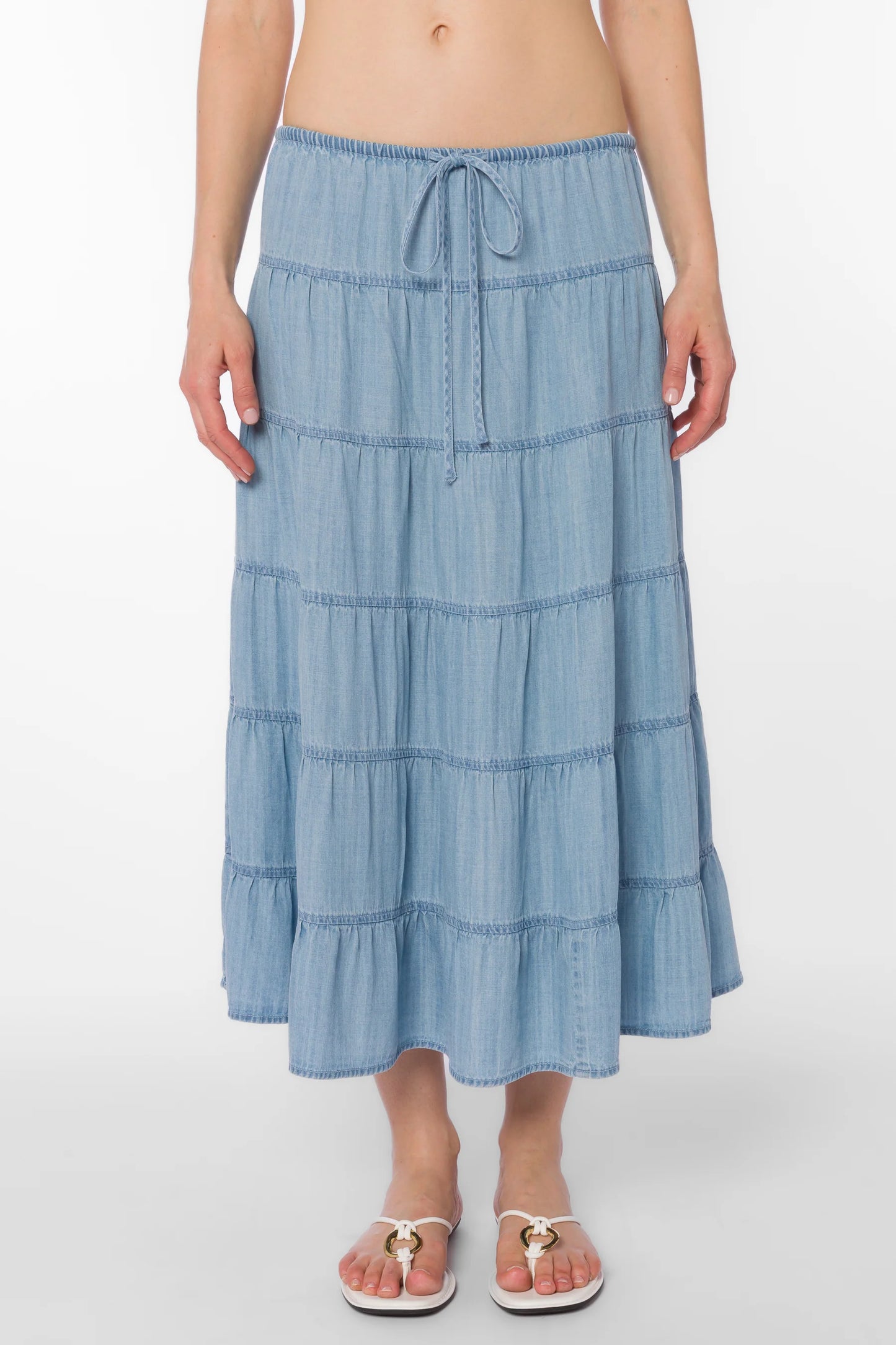 VELV 3426 TENCEL MAXI SKIRT