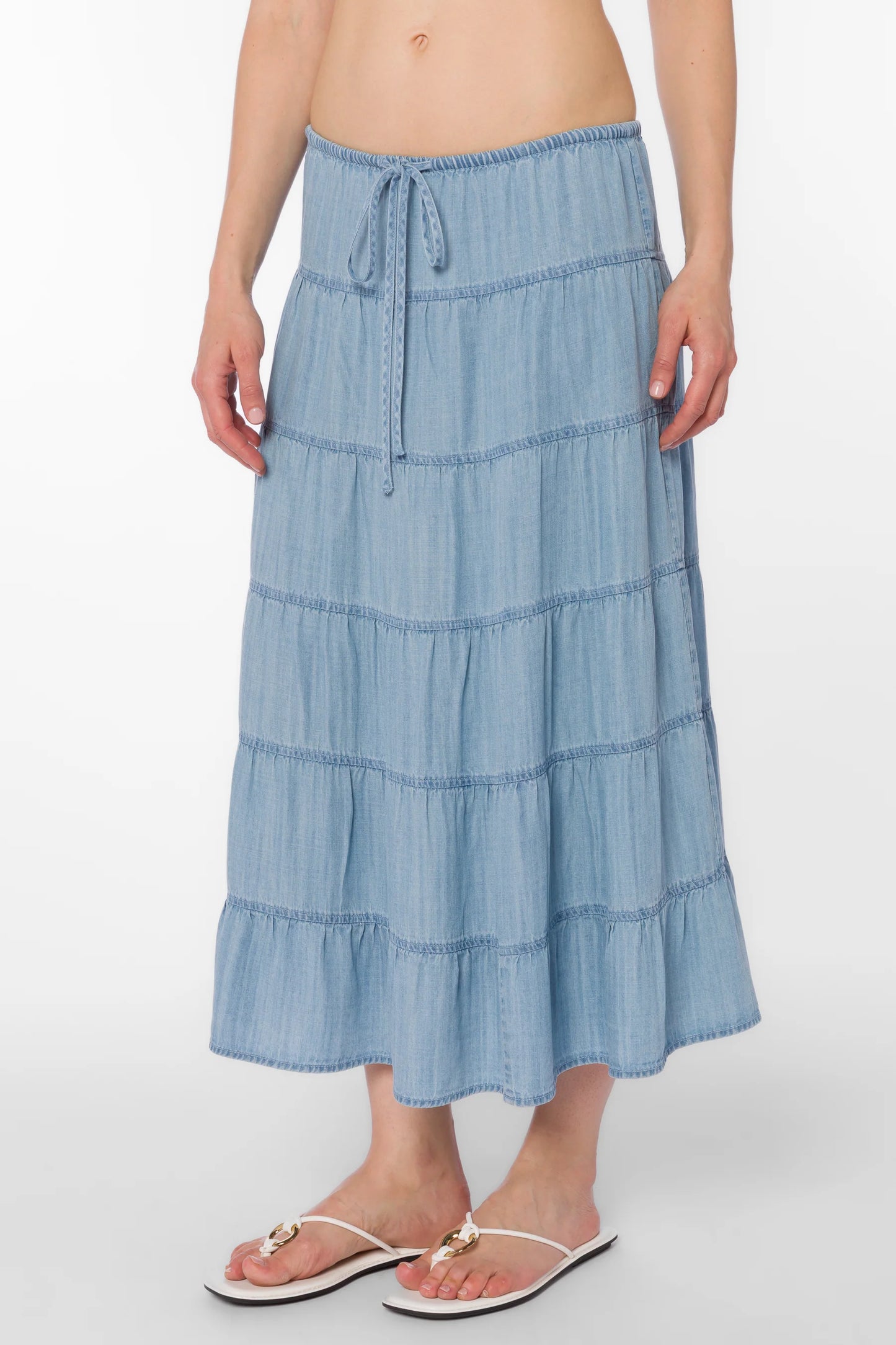 VELV 3426 TENCEL MAXI SKIRT