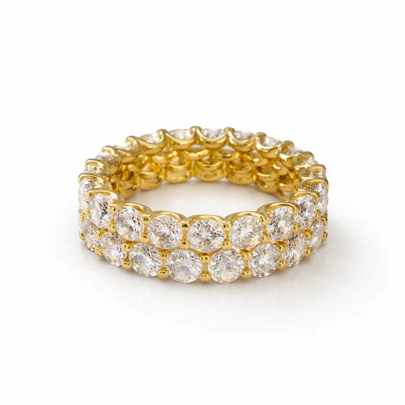 SAHI ARI DOUBLE ETERNITY BAND RING