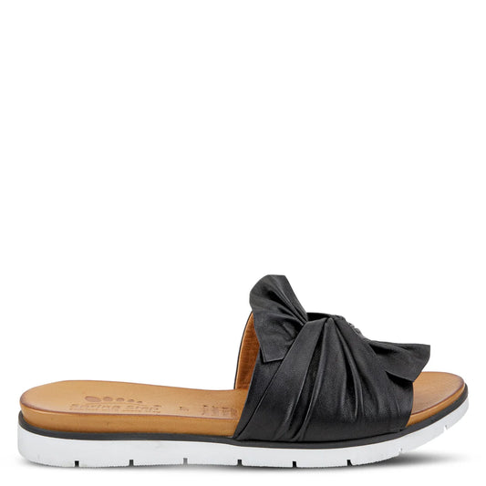 Leather Twist Slide