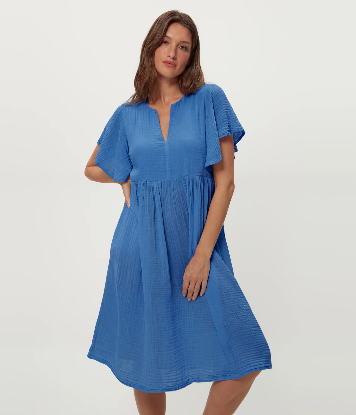 MS DGZ052 MADELINE GAUZE DRESS