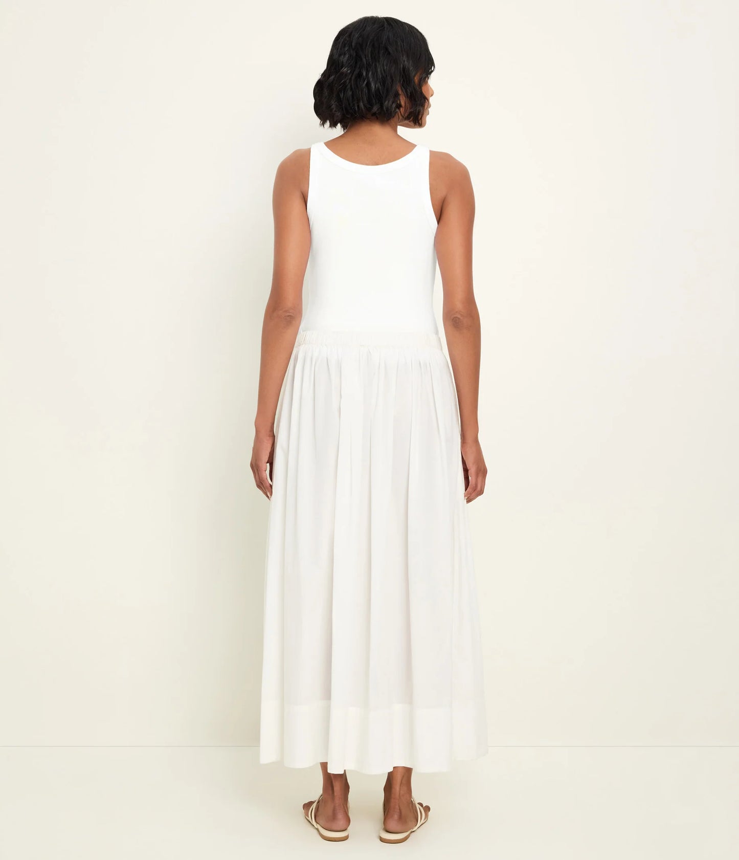 MS DPS101 POPLIN MAXI SKIRT