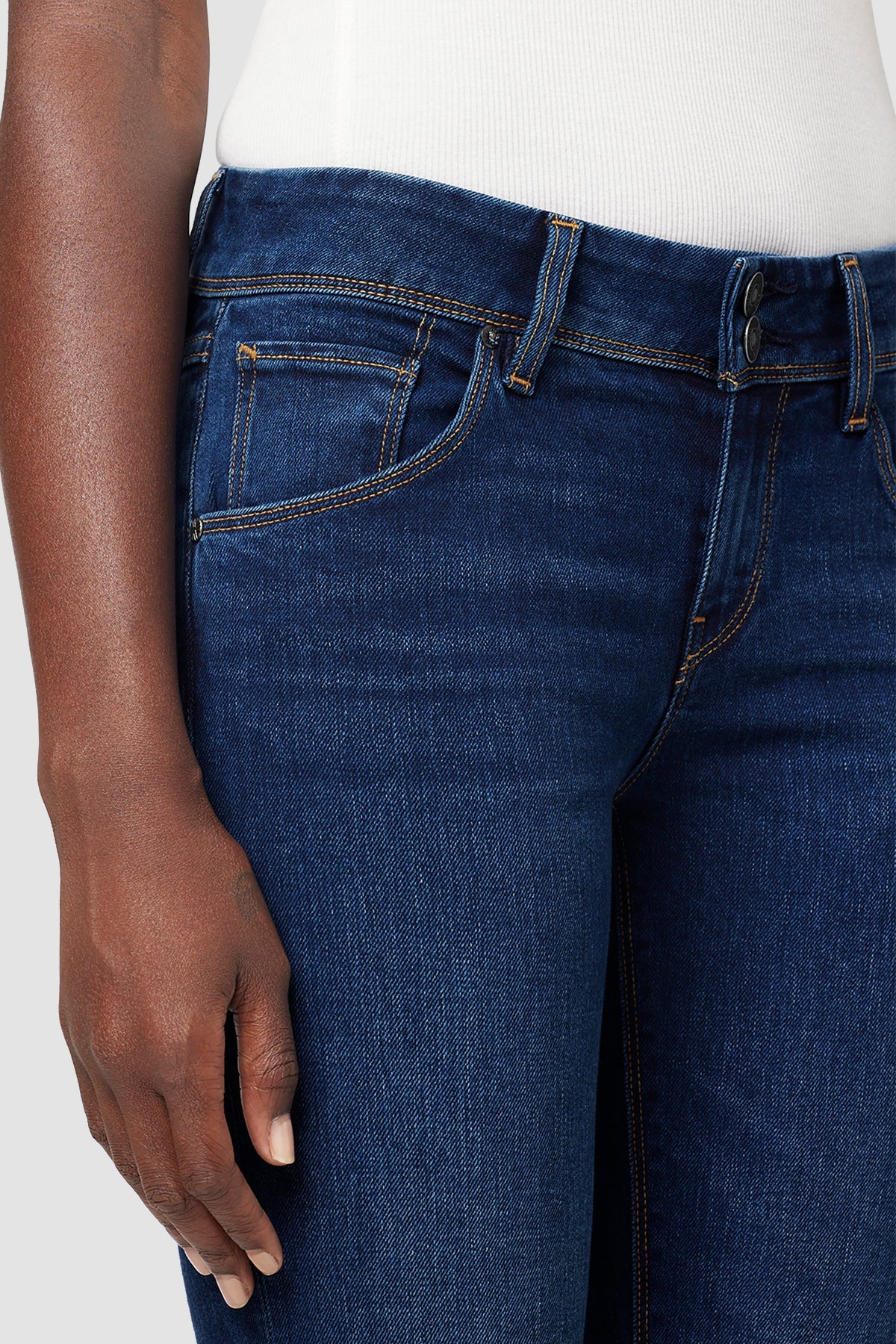 HUDSON MID RISE BABY BELL JEAN