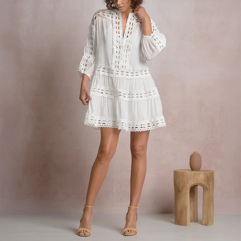 ELAN VCL50194 3/4 SLV DRESS