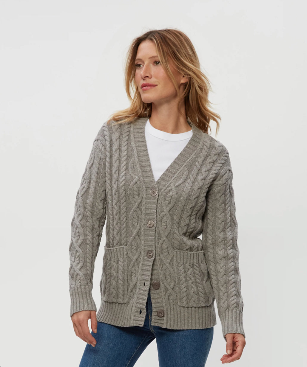 Michael Star Cable Cardigan