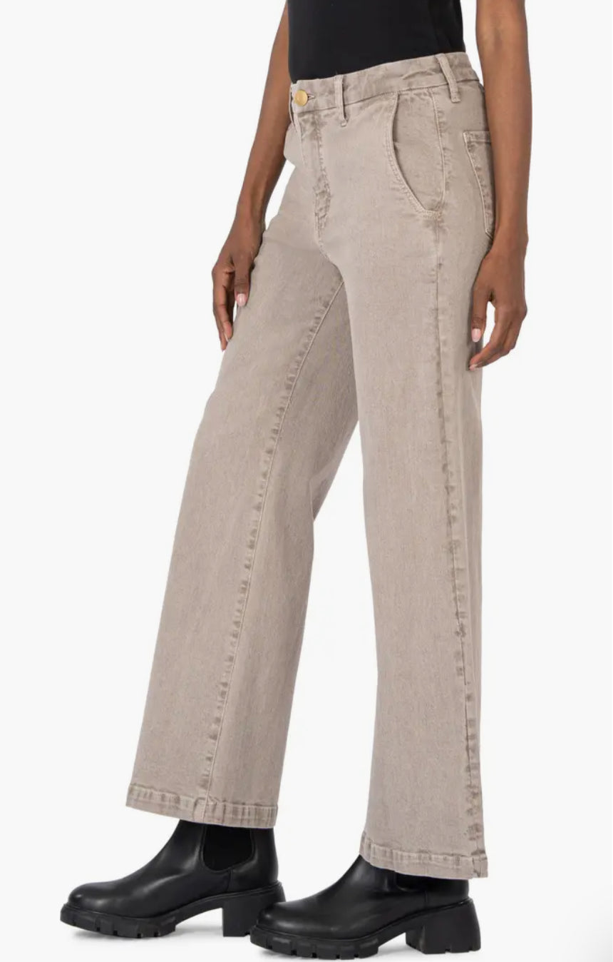 High Rise Wide Leg Jeans