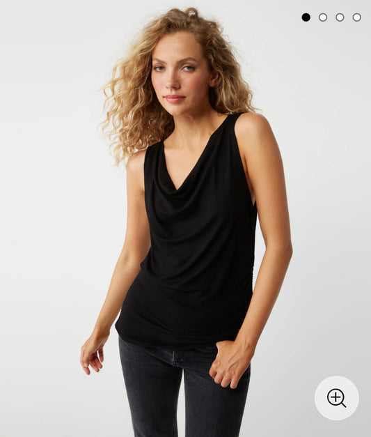 Michael Star Cowl Neck Tank