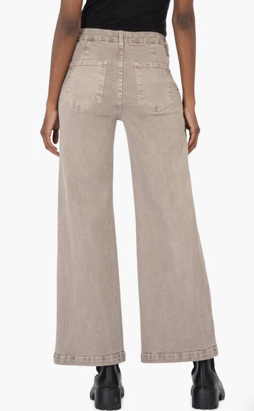 High Rise Wide Leg Jeans