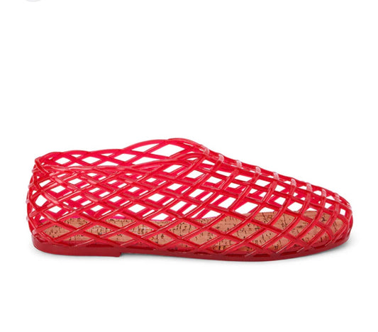 Red Jelly Sandal