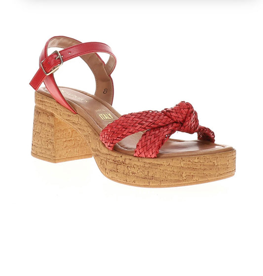 Leather Block Heel