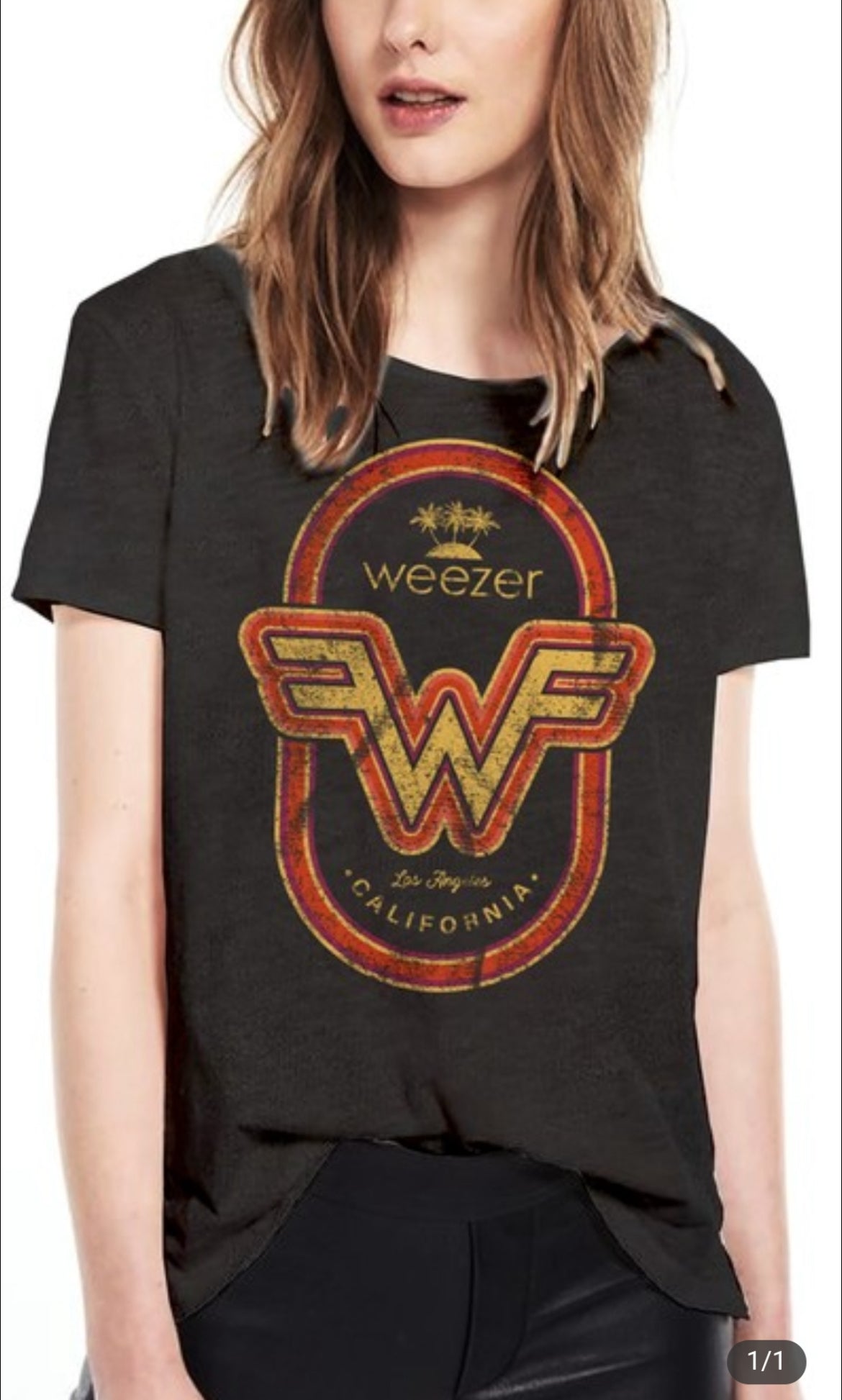 Weezer Crop Tee