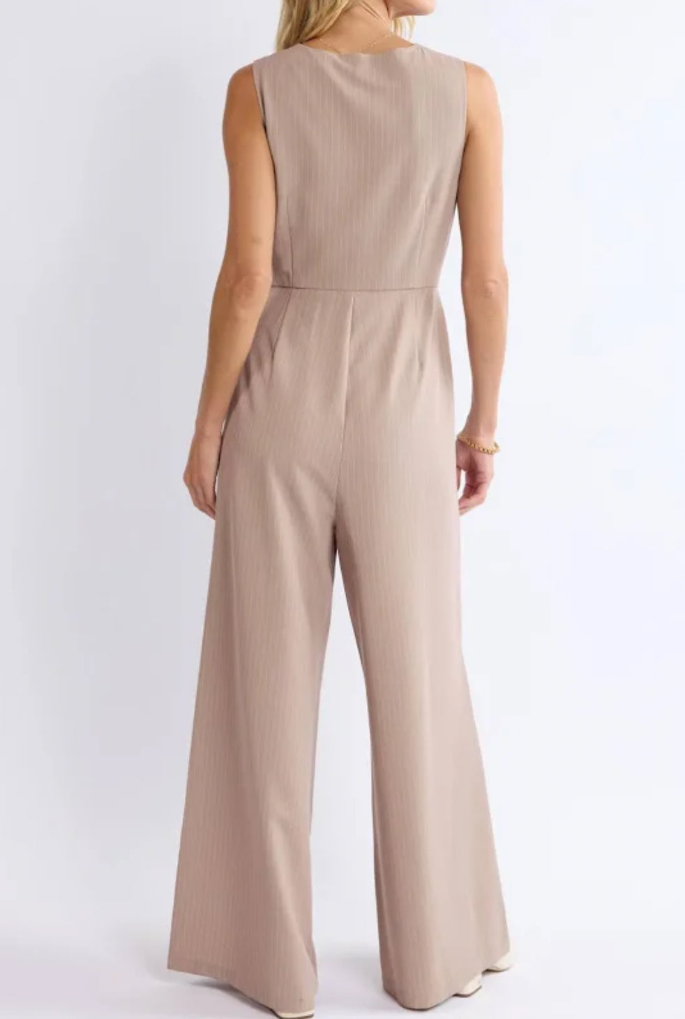 Pinstripe Jumpsuit